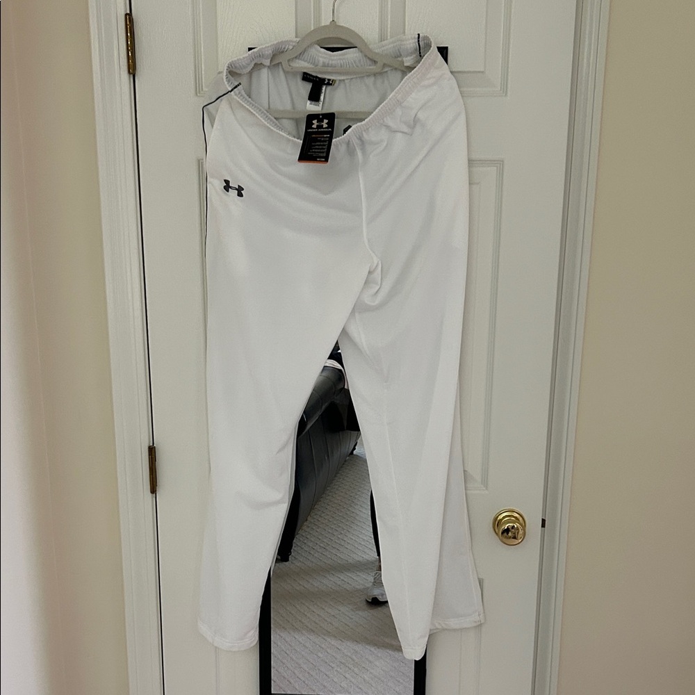 Under Armour White Performance Pants